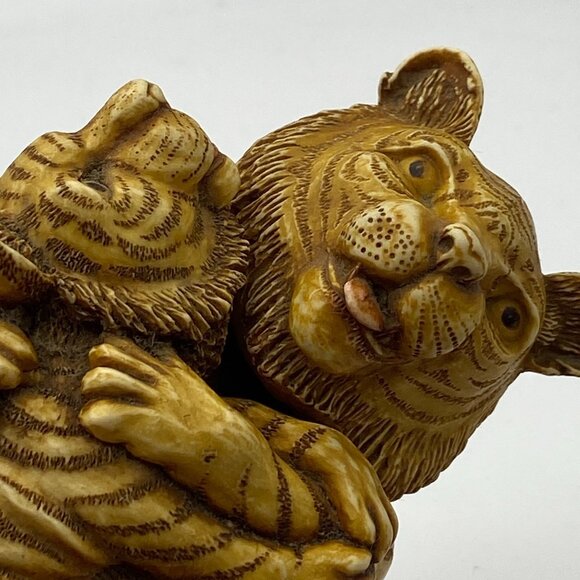Harmony Kingdom Of the Same Stripe tiger trinket box jar England - Picture 11 of 12